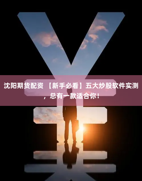 沈阳期货配资 【新手必看】五大炒股软件实测,总有一款适合你!